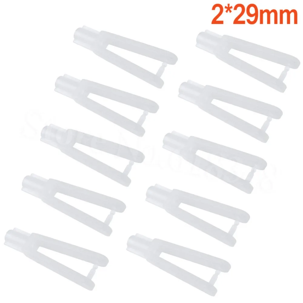 New Nylon Clevis 2x29 mm (10pcs) For RC Aeromodelling Airplanes Parts Jet Replacements
New Nylon Clevis 2x29 mm (10pcs) For RC Aeromodelling Airplanes Parts Jet Replacements