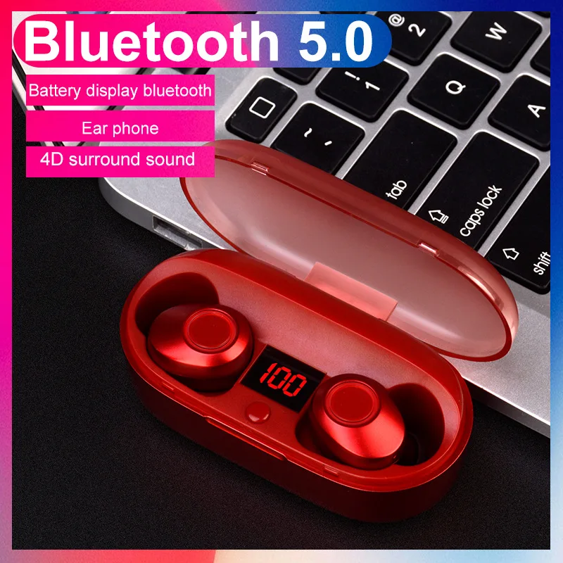 AMTERBEST TWS-J29 Беспроводная Bluetooth-гарнитура 5,0, наушники-вкладыши с дисплеем и аккумулятором, водонепроницаемые стереонаушники с микрофоном для ...
AMTERBEST TWS-J29 Беспроводная Bluetooth-гарнитура 5,0, наушники-вкладыши с дисплеем и аккумулятором, водонепроницаемые стереонаушники с микрофоном для ...