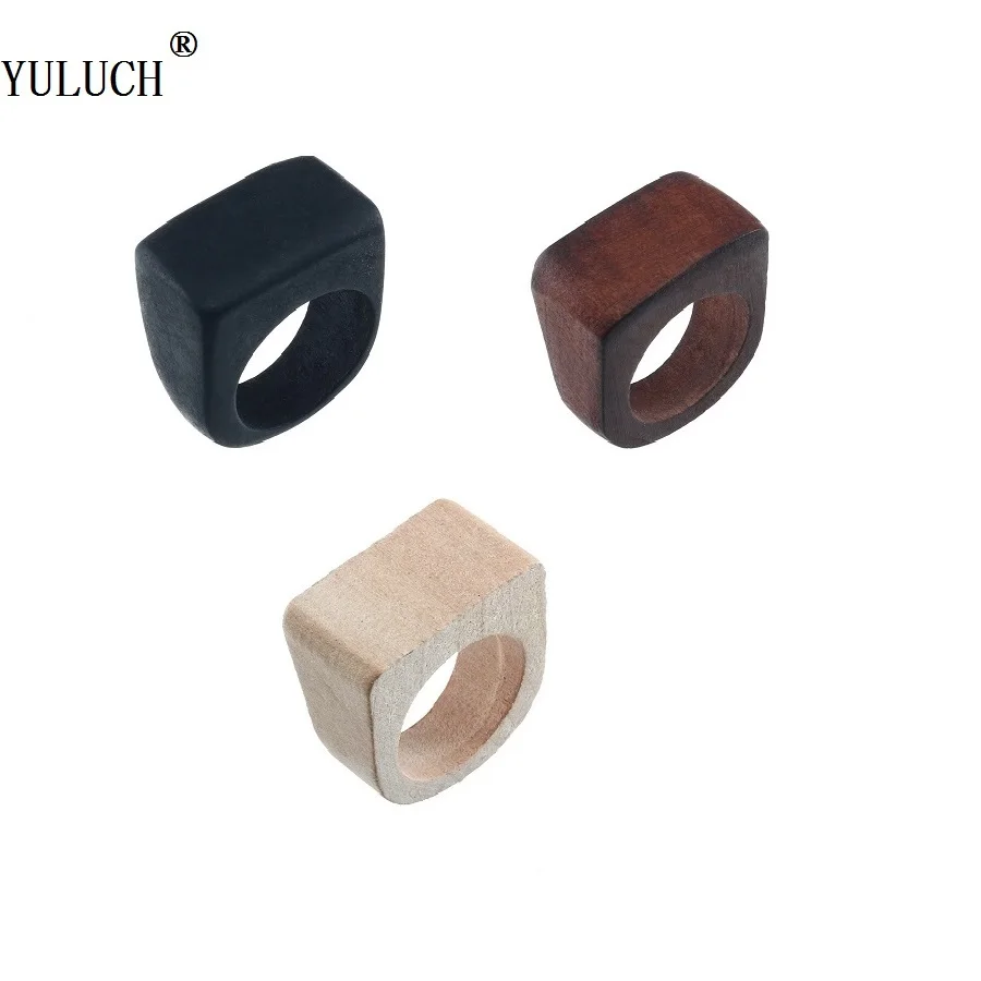 YULUCH 3 Colors Natural Wooden Rings Geometric Bohemia Style Wood Rings For Woman Girls Party Prom Fashion Jewelry
YULUCH 3 Colors Natural Wooden Rings Geometric Bohemia Style Wood Rings For Woman Girls Party Prom Fashion Jewelry