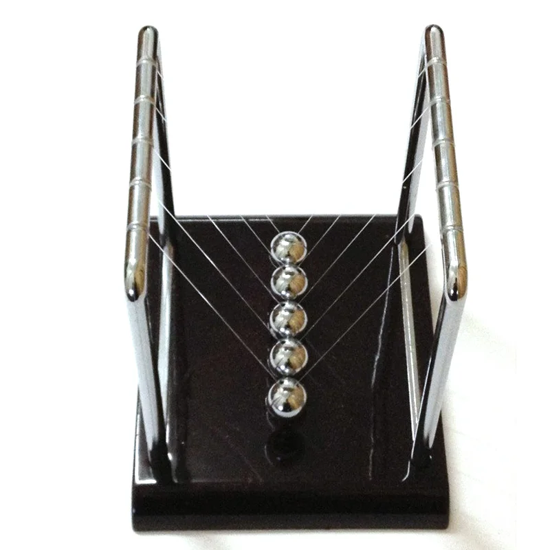 New Early Educational Fun Development Desk Pendulo Newton Cradle Creative Steel Balance Ball Physics Science Pendulum Miniatures
New Early Educational Fun Development Desk Pendulo Newton Cradle Creative Steel Balance Ball Physics Science Pendulum Miniatures