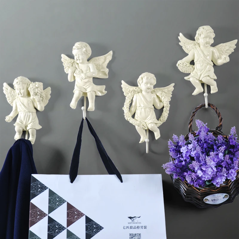 European Angel Creative Resin Cupid Wall Hanging Decorative Wall Hook Wall Decoration Supplies Home Decorations R1251
European Angel Creative Resin Cupid Wall Hanging Decorative Wall Hook Wall Decoration Supplies Home Decorations R1251