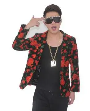 Stage dance Original flowers suits mens blazer jacket men blazer slim fit terno masculino blazer men jacket 3XL Customizable
Stage dance Original flowers suits mens blazer jacket men blazer slim fit terno masculino blazer men jacket 3XL Customizable