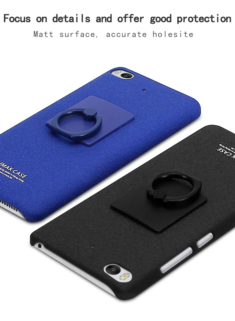Марка iMak Ковбой Матовый Телефон Случаях Для Xiaomi Mi5S Чехол + Протектор Экрана M5S
