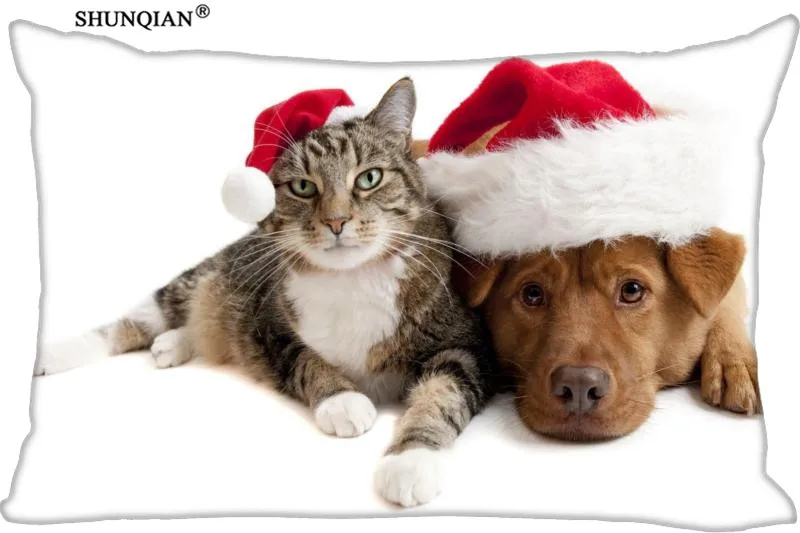New Arrival Custom Christmas cat and dog Pillowcase More Size Rectangle Pillowcase Custom Gift Pillow Cover Two Sides
New Arrival Custom Christmas cat and dog Pillowcase More Size Rectangle Pillowcase Custom Gift Pillow Cover Two Sides