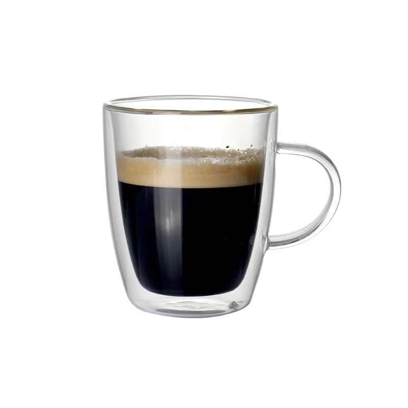 Double wall insulated borosilicate glass coffee mug for latte drinks mug with Christmas /Party/Household tablewares 300ml/10oz
Double wall insulated borosilicate glass coffee mug for latte drinks mug with Christmas /Party/Household tablewares 300ml/10oz