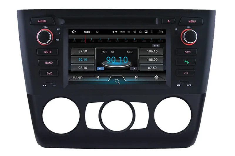 Android 8 0 Автомобильный DVD плеер для BMW 1 серии E81 E82 E88 E87 руководство с GPS навигацией