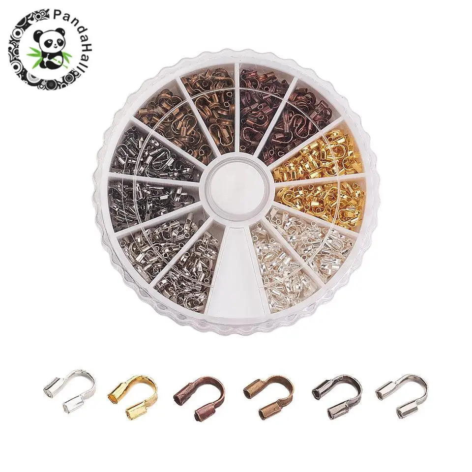 180pcs/box Wire Protectors Wire Guard Guardian Protectors loops Mixed Color 5x6x2mm For DIY Jewelry Making Handicrafts Supplies
180pcs/box Wire Protectors Wire Guard Guardian Protectors loops Mixed Color 5x6x2mm For DIY Jewelry Making Handicrafts Supplies