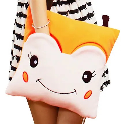 Cute cartoon plush plug PVC hot water bottle Hand Po electric heater to warm the baby handbags washable | Бытовая техника