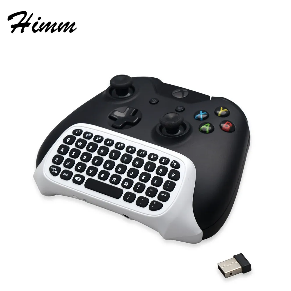 TYX 586S 2 4G Беспроводная клавиатура Мини чат Сообщение Белая для Microsoft XBOX ONE Slim Видео