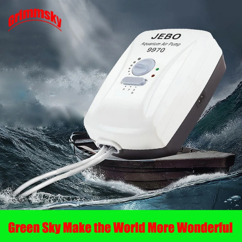 3.5W 2*4L/Min Double Air Outlet Outdoor Fishing Fish Tank Oxygen Increasing Noiseless Aquarium Air Pump
3.5W 2*4L/Min Double Air Outlet Outdoor Fishing Fish Tank Oxygen Increasing Noiseless Aquarium Air Pump