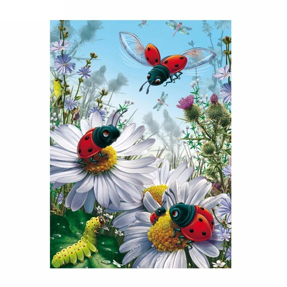 Square Diamond Embroidery Cartoon Rhinestone Cross Stitch Full Round Diamond Painting Insect Picture Diamond Mosaic Hobby Decor
Square Diamond Embroidery Cartoon Rhinestone Cross Stitch Full Round Diamond Painting Insect Picture Diamond Mosaic Hobby Decor