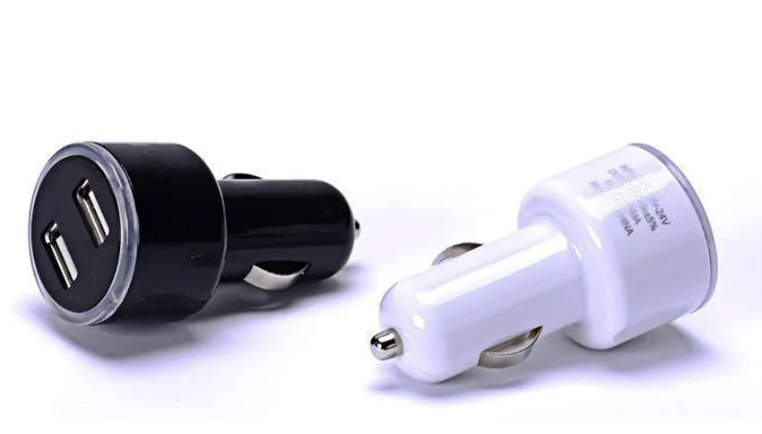 LED 5V2.1A Dual USB Ports Socket Car Charger Adapter For iPhone Samsung LG Smart Phone
LED 5V2.1A Dual USB Ports Socket Car Charger Adapter For iPhone Samsung LG Smart Phone