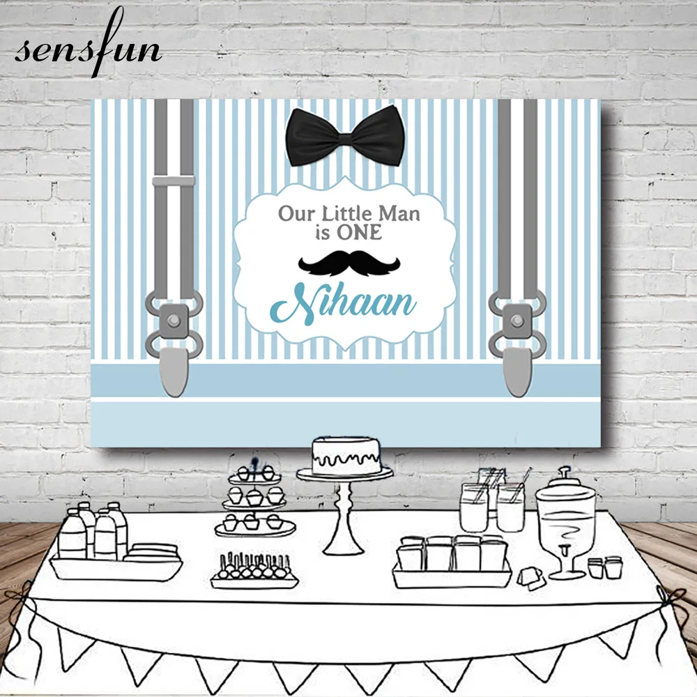 Sensfun Newborn Baby Shower Backdrop White Light Blue Striped Belts Bow Moustache Boys Birthday Party Backgrounds Photocall
Sensfun Newborn Baby Shower Backdrop White Light Blue Striped Belts Bow Moustache Boys Birthday Party Backgrounds Photocall