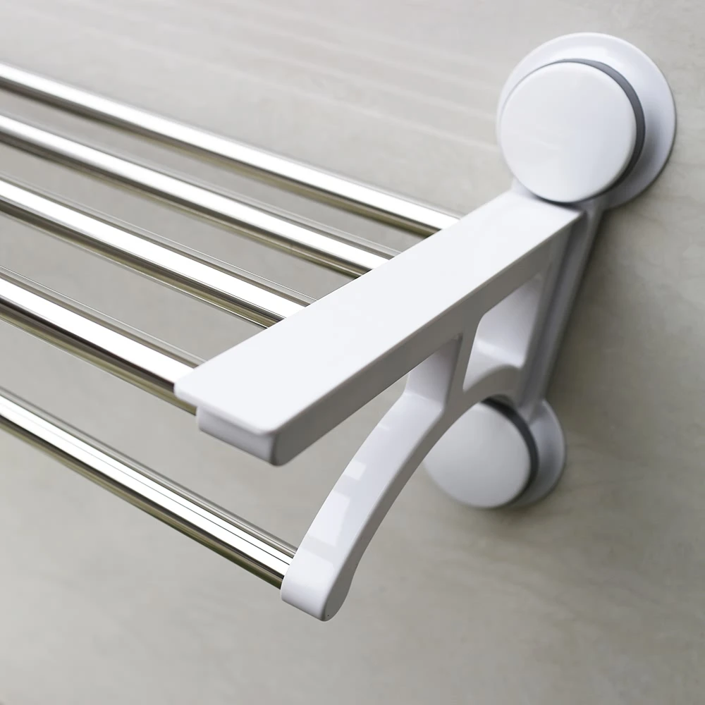 Strong suction cup towel rack stainless steel rack free punch wall bathroom bathroom towel rack towel bar LO4207
Strong suction cup towel rack stainless steel rack free punch wall bathroom bathroom towel rack towel bar LO4207