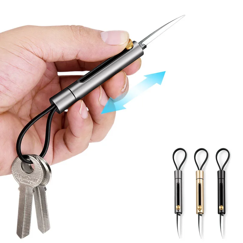 Multifunctional EDC Aviation Aluminum Keychain with Cutter Knife Car Self-defense Men's Key Chain Dropshipping
Multifunctional EDC Aviation Aluminum Keychain with Cutter Knife Car Self-defense Men's Key Chain Dropshipping