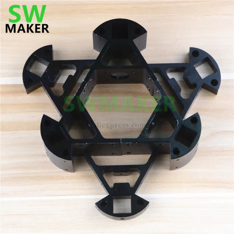6pcs/set RepRap Delta Kossel Mini Corner Fitting Alloy Mount Frame Bottom Vertex+Top Vertex kit For 3d Printer 2020 Extrusions
6pcs/set RepRap Delta Kossel Mini Corner Fitting Alloy Mount Frame Bottom Vertex+Top Vertex kit For 3d Printer 2020 Extrusions
