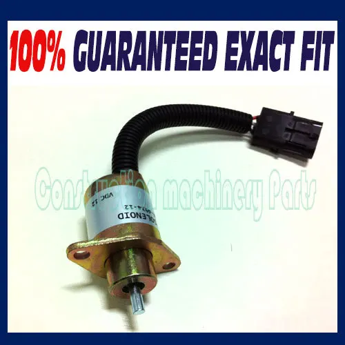 FUEL SHUTDOWN SOLENOID VALVE SHUTOFF STOP SOLENOID FOR PERKINS 2848A275 2848A279
FUEL SHUTDOWN SOLENOID VALVE SHUTOFF STOP SOLENOID FOR PERKINS 2848A275 2848A279