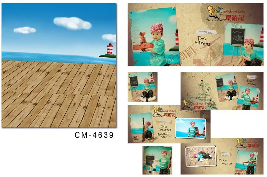 Photography Backdrops Blue Sea White Cloud Wood Floor Photo Background Studio Baby Vinyl Backdrops for Newborn Photography
Photography Backdrops Blue Sea White Cloud Wood Floor Photo Background Studio Baby Vinyl Backdrops for Newborn Photography