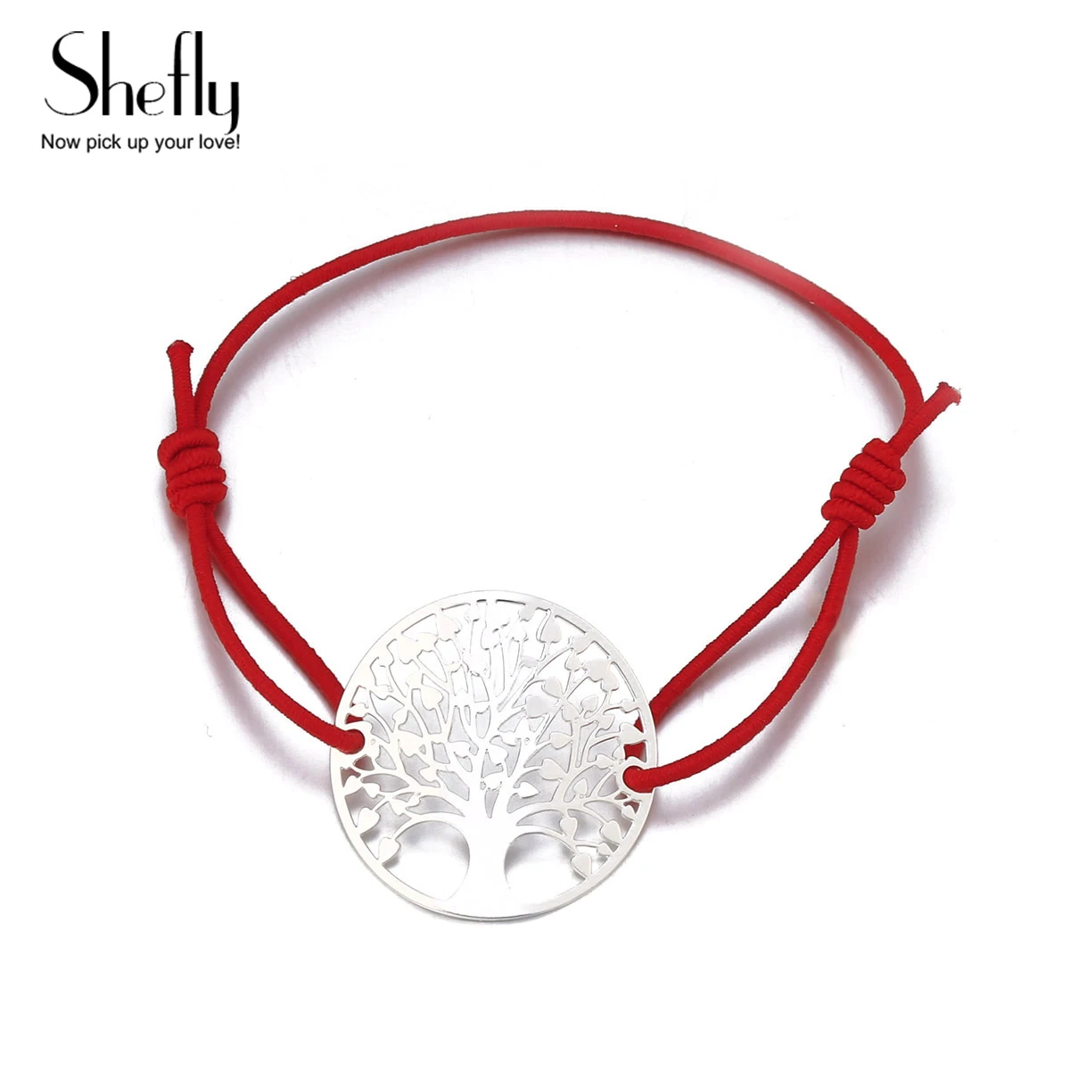 Silvery Charm Bracelet Female Red String Adjustable Rope Lucky Tree of Life Bracelets For Women Statement Jewelry Accessories
Silvery Charm Bracelet Female Red String Adjustable Rope Lucky Tree of Life Bracelets For Women Statement Jewelry Accessories