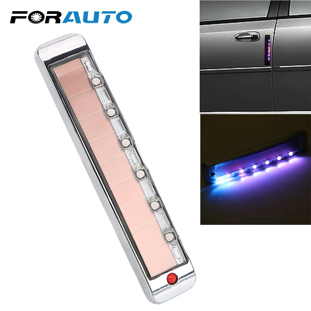 FORAUTO Car Door Lights Auto Atmosphere Light LED Warning Lamp Anti Collision Solar LED Flashing Lamp Motion Control Car-styling
FORAUTO Car Door Lights Auto Atmosphere Light LED Warning Lamp Anti Collision Solar LED Flashing Lamp Motion Control Car-styling