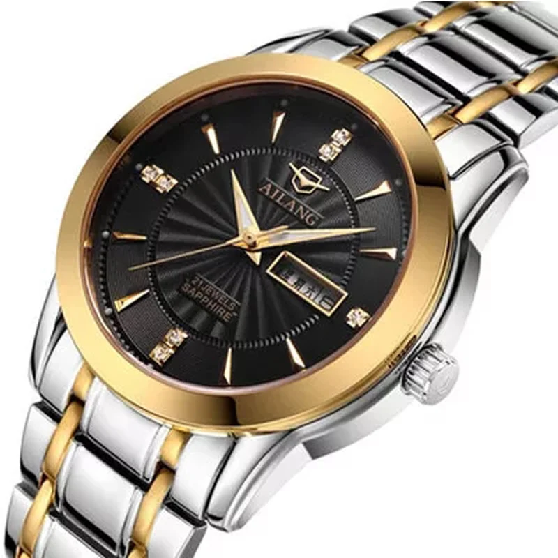 Водонепроницаемые кварцевые часы мужские спортивные лучший бренд AILANG30M ультра
