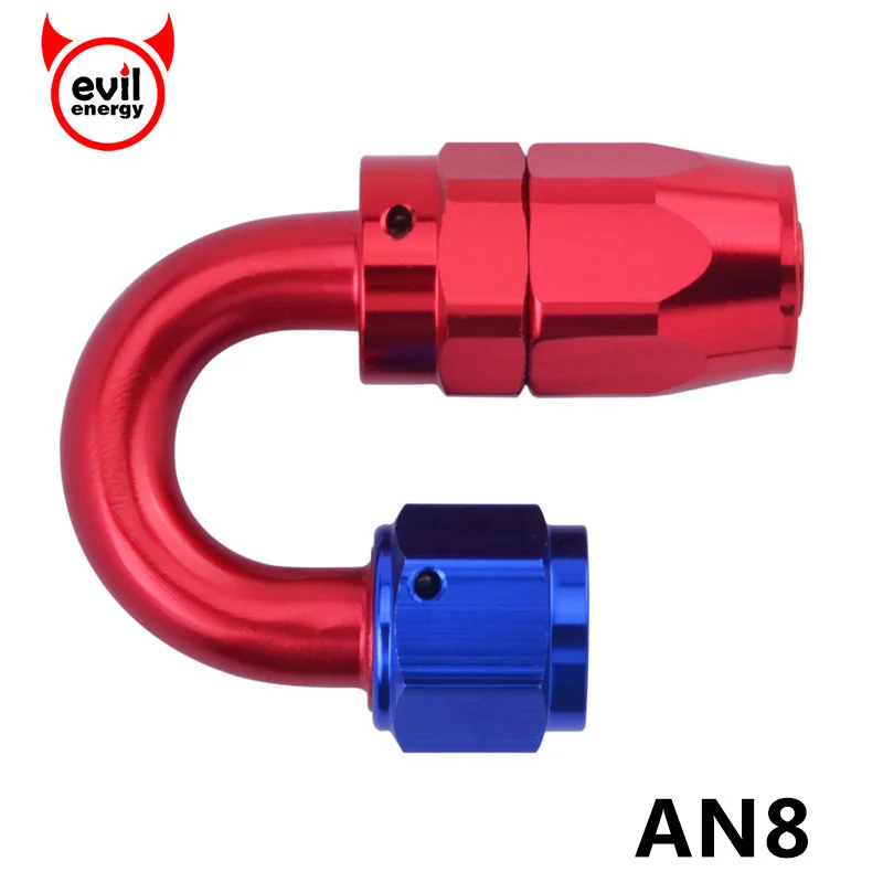 evil energy AN8 180 Degree Swivel Fuel Hose End Fitting Adapter Hose End Oil Fuel Reusable Fitting Aluminium Oil Cooler Hose
evil energy AN8 180 Degree Swivel Fuel Hose End Fitting Adapter Hose End Oil Fuel Reusable Fitting Aluminium Oil Cooler Hose