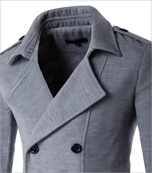 2021 Autumn Winter Jacket Men Woolen Coat England Style Double-Breasted Fashion Brand Mens Jackets And Coats Wool & Blends
2021 Autumn Winter Jacket Men Woolen Coat England Style Double-Breasted Fashion Brand Mens Jackets And Coats Wool & Blends