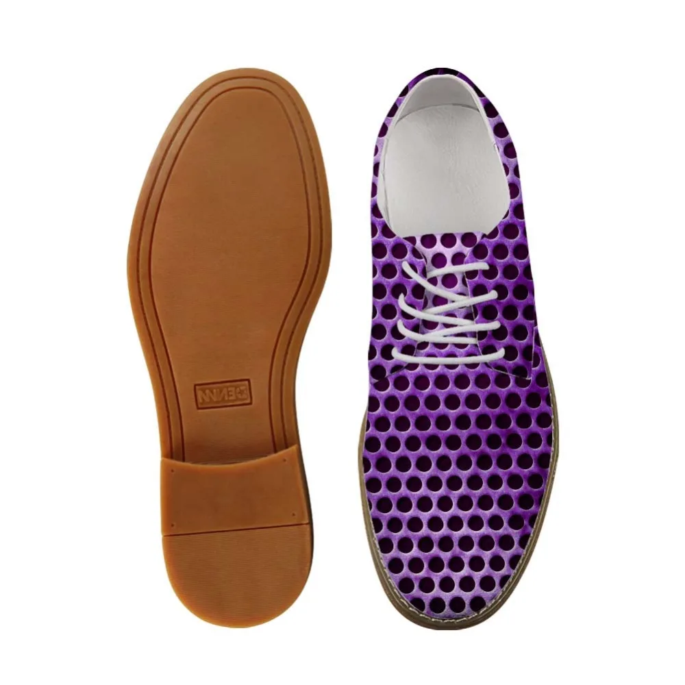 Noisydesigns Boys Oxford Shoe Mixed color Blue Purple Polka Dot Print Male leather Business Dress Shoe Man Lace Up Flat Loafers
Noisydesigns Boys Oxford Shoe Mixed color Blue Purple Polka Dot Print Male leather Business Dress Shoe Man Lace Up Flat Loafers