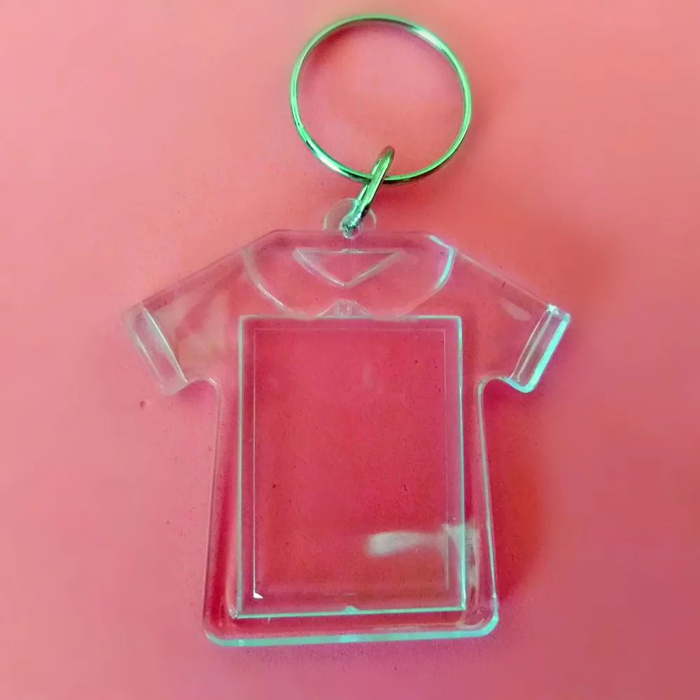 5000 Pcs Clothes Shaped Transparent Blank Insert Photo Picture Frame Key Ring Split keychain
5000 Pcs Clothes Shaped Transparent Blank Insert Photo Picture Frame Key Ring Split keychain