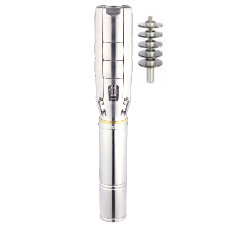 (MODEL 6JTGC30-42) JINTOP 6INCH SOLAR PUMP HIGH SPEED DC380v 30T/H Solar head 42m Submersible Deep Well Pump with MPPT Controlle
(MODEL 6JTGC30-42) JINTOP 6INCH SOLAR PUMP HIGH SPEED DC380v 30T/H Solar head 42m Submersible Deep Well Pump with MPPT Controlle