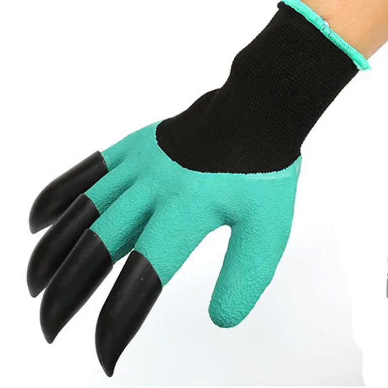 1 pair Latex garden gloves with 4 claws Excavated Insulated Household Flower Gloves Digging Planting Gardening Work guantes
1 pair Latex garden gloves with 4 claws Excavated Insulated Household Flower Gloves Digging Planting Gardening Work guantes