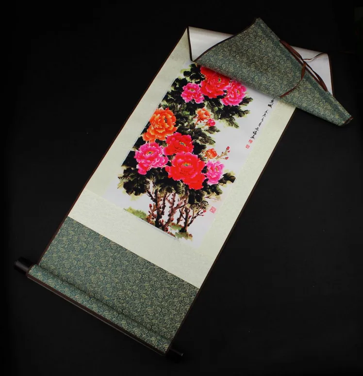 Chinese Style, Silk Axis Painting, Peony Flower Painting, Decorative Painting, Home Ornaments, Traditional Crafts
Chinese Style, Silk Axis Painting, Peony Flower Painting, Decorative Painting, Home Ornaments, Traditional Crafts