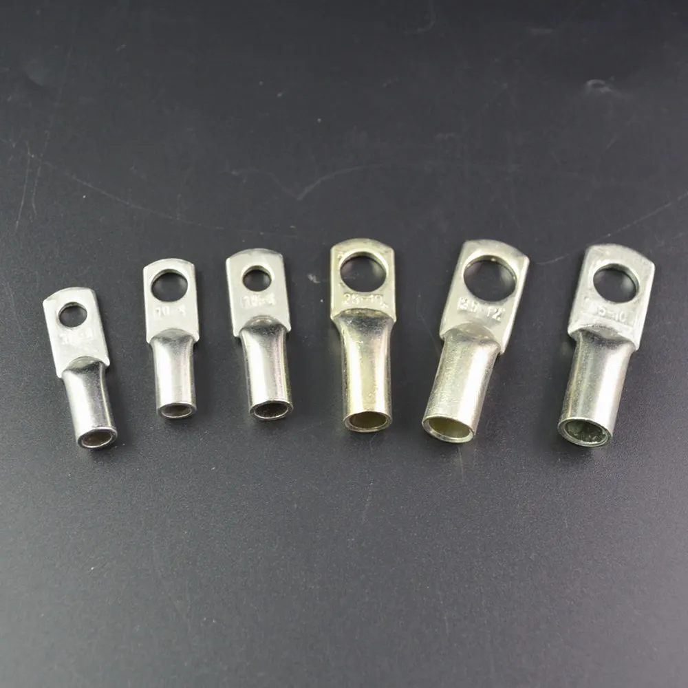 40pcs JG Bolt Hole Tinned Copper Cable lugs Battery Terminals set Wire terminals connector
40pcs JG Bolt Hole Tinned Copper Cable lugs Battery Terminals set Wire terminals connector