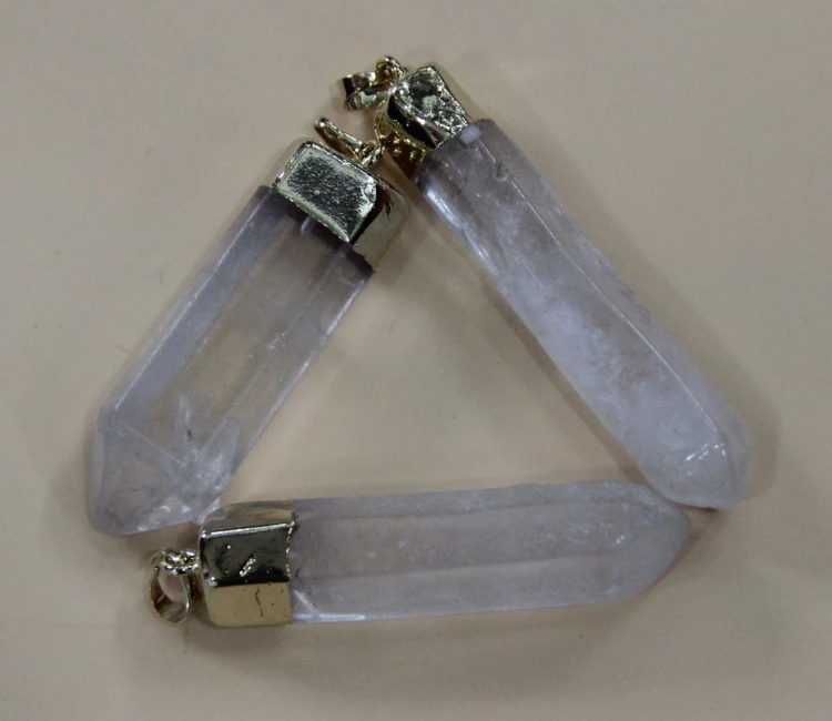 5pcs/lot Natural White Crystal Stone Point Pendant Natrual Color Gem Stone Connector for Women Design Jewelry
5pcs/lot Natural White Crystal Stone Point Pendant Natrual Color Gem Stone Connector for Women Design Jewelry