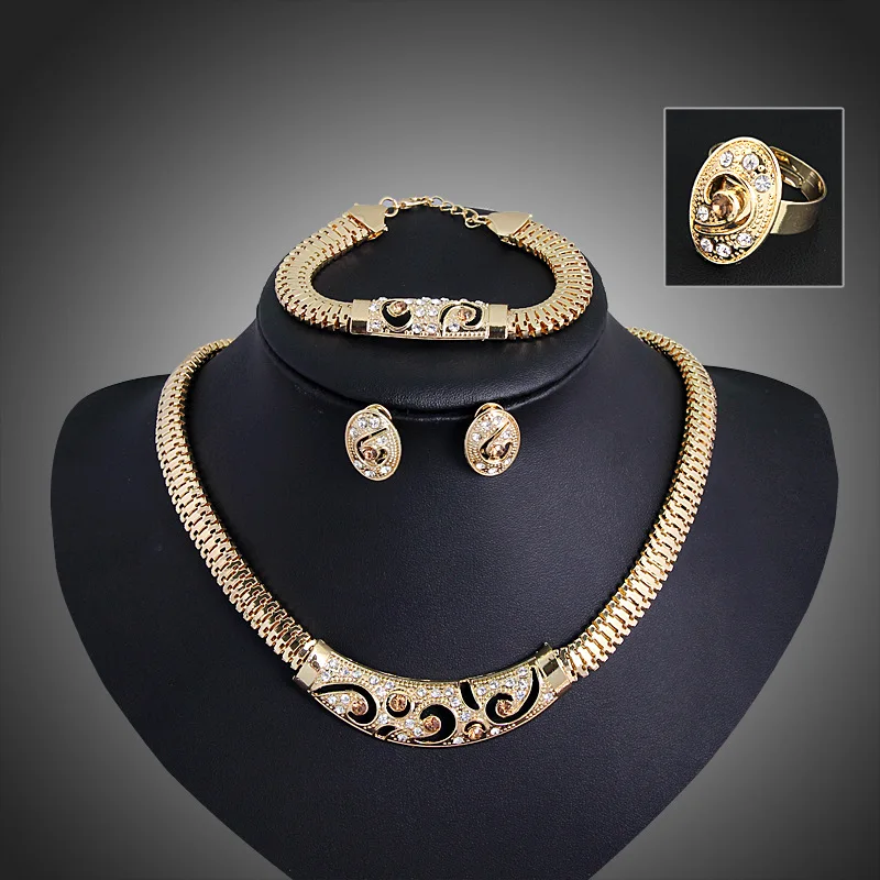 The retro Necklace Set Earrings accessories four sets Fine USA Gift Earring Bracelet Necklace Ring Jewelry SETS earrings
The retro Necklace Set Earrings accessories four sets Fine USA Gift Earring Bracelet Necklace Ring Jewelry SETS earrings