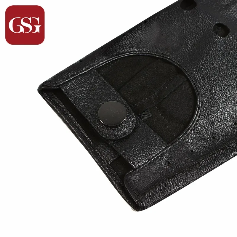 GSG Men Deerskin Leather Gloves Fingerless Black Hole Hollow Unlined Fashion Driver Half Finger Goatskin Male Driving Gloves
GSG Men Deerskin Leather Gloves Fingerless Black Hole Hollow Unlined Fashion Driver Half Finger Goatskin Male Driving Gloves