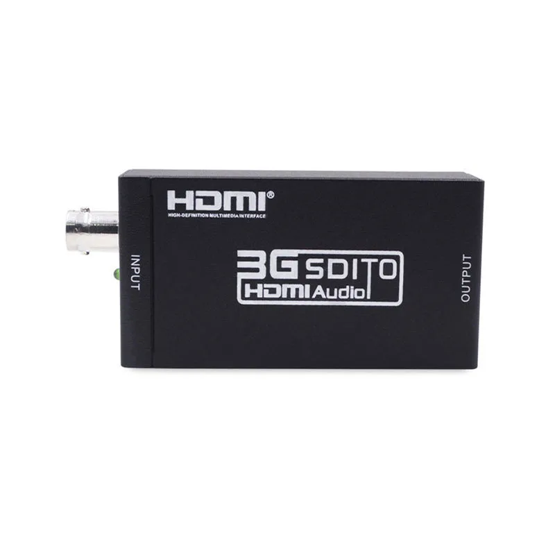 Мини конвертер 3G SDI адаптер HD BNC HDMI совместимый портативный мультимедийный