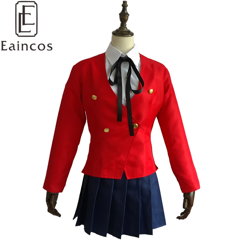 Anime Tiger Dragon Toradora Aisaka Taiga Cosplay Party Costume Dress Girls School Uniform Customized Size
Anime Tiger Dragon Toradora Aisaka Taiga Cosplay Party Costume Dress Girls School Uniform Customized Size
