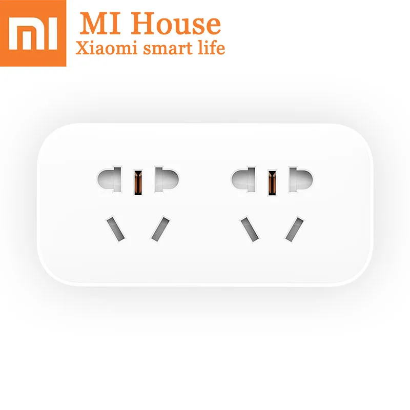 Оригинальный Xiaomi Power Strip Converter Mijia портативный дорожный адаптер для дома и офиса 2