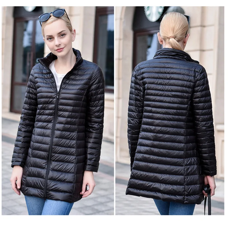 add plus size Padded Coat Ultra warm Light white Duck Down Jacket Long Overcoat Slim Solid Jackets Winter Coats Portable Parkas 
add plus size Padded Coat Ultra warm Light white Duck Down Jacket Long Overcoat Slim Solid Jackets Winter Coats Portable Parkas