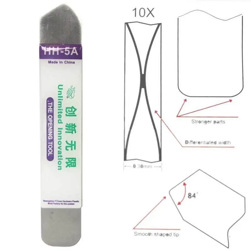 Professional Touch Screen Opening Pry Tools Mobile Phone LCD Battery DIY Disassemble Repair Flexible Tough Stainless Hand Tools
Professional Touch Screen Opening Pry Tools Mobile Phone LCD Battery DIY Disassemble Repair Flexible Tough Stainless Hand Tools