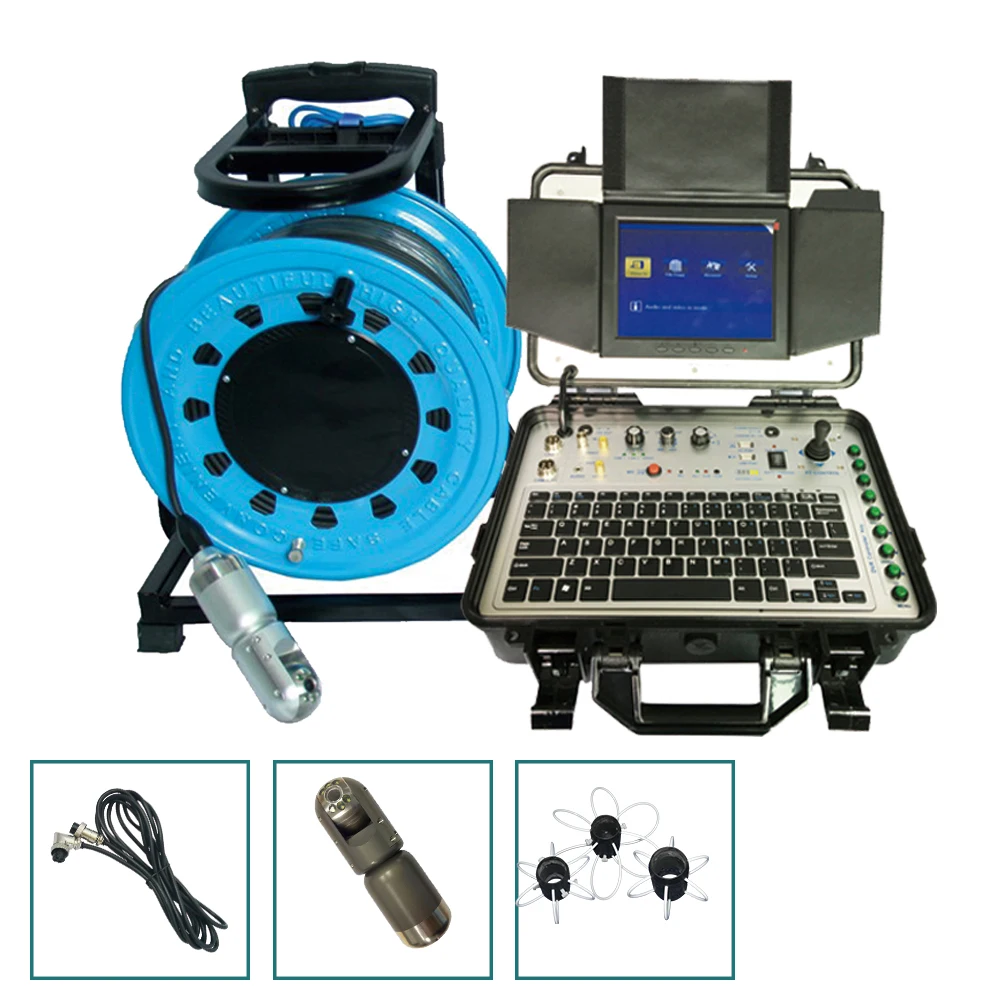 Security Camera System Sewer Pipeline Tube Video Camera System (100M Soft Cable)
Security Camera System Sewer Pipeline Tube Video Camera System (100M Soft Cable)