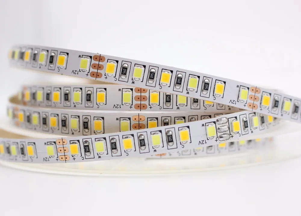 5m Dual Color 2835/3528 SMD CCT Color Temperature Adjustable & Dimmable LED Strip tape Light + remote controller + power adapter
5m Dual Color 2835/3528 SMD CCT Color Temperature Adjustable & Dimmable LED Strip tape Light + remote controller + power adapter