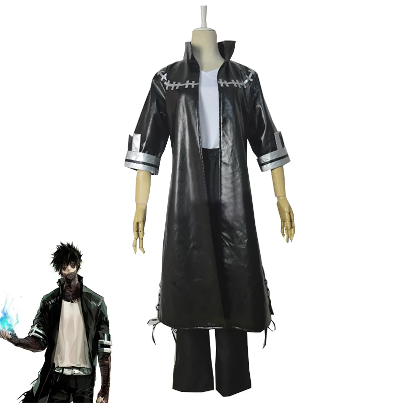 Anime My Hero Academia Dabi Cosplay Costume Boku no Hero Academia Black Jacket+Top+Pants Halloween Carnival Uniforms Custom Made
Anime My Hero Academia Dabi Cosplay Costume Boku no Hero Academia Black Jacket+Top+Pants Halloween Carnival Uniforms Custom Made