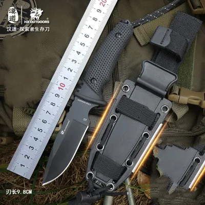HX OUTDOORS Survival knife outdoor D2 steel high hardness small straight knife outdoor essential tool for self-defense Favorites
HX OUTDOORS Survival knife outdoor D2 steel high hardness small straight knife outdoor essential tool for self-defense Favorites