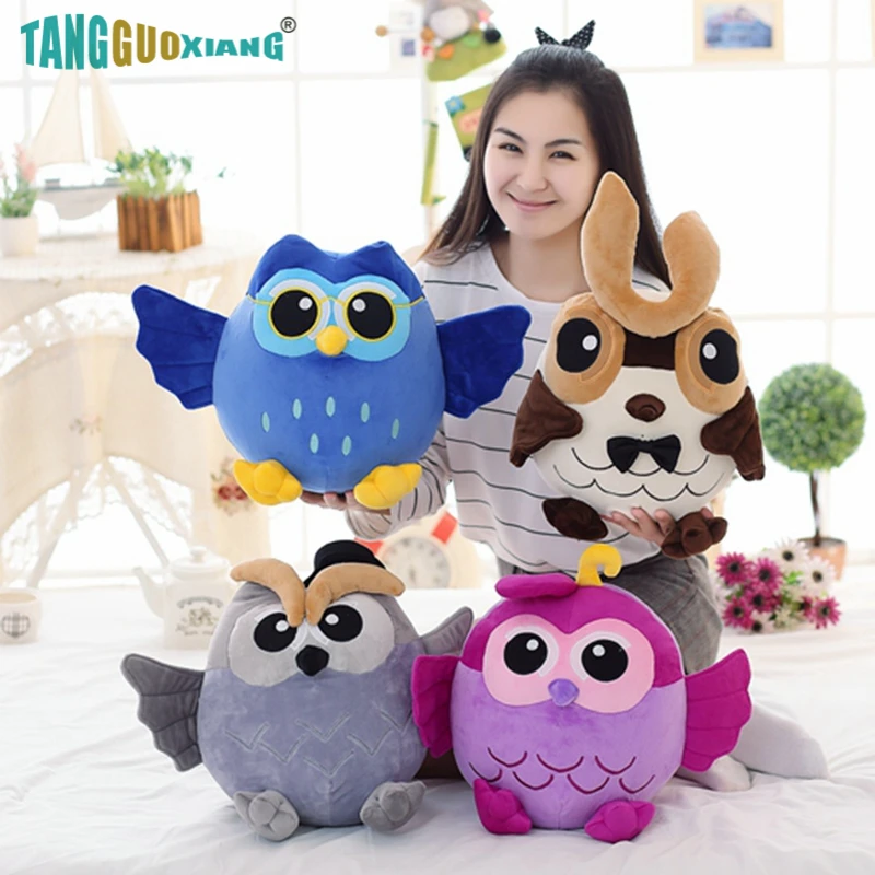 1pc 25cm New Lovely Cartoon High Quality Owl Plush Toy Super Soft PP Cotton Stuffed Cute Owls Dolls For Children
1pc 25cm New Lovely Cartoon High Quality Owl Plush Toy Super Soft PP Cotton Stuffed Cute Owls Dolls For Children