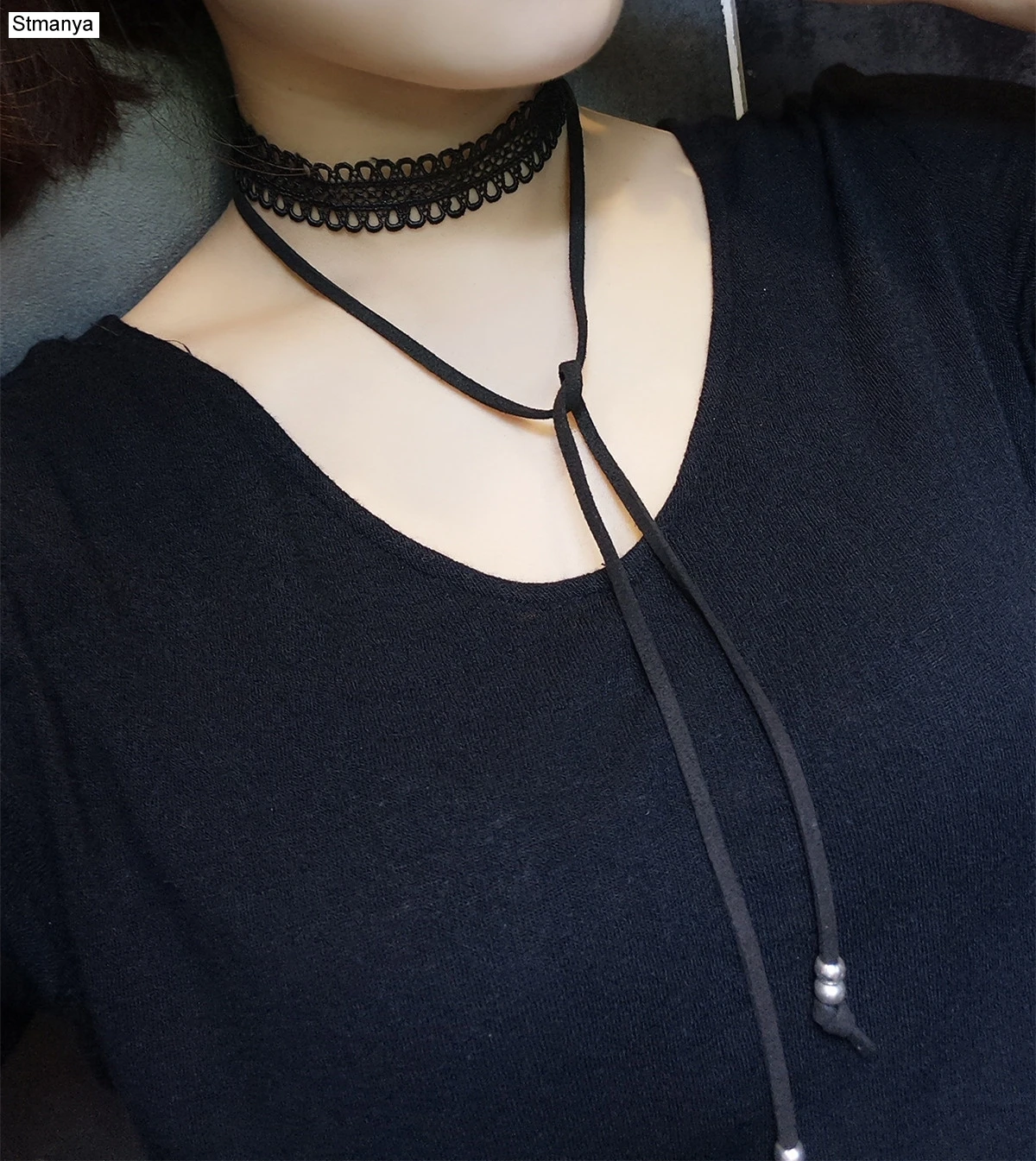 Fashion accessories popular elements of simple necklace velvet long necklace For Women Gift N1073
Fashion accessories popular elements of simple necklace velvet long necklace For Women Gift N1073