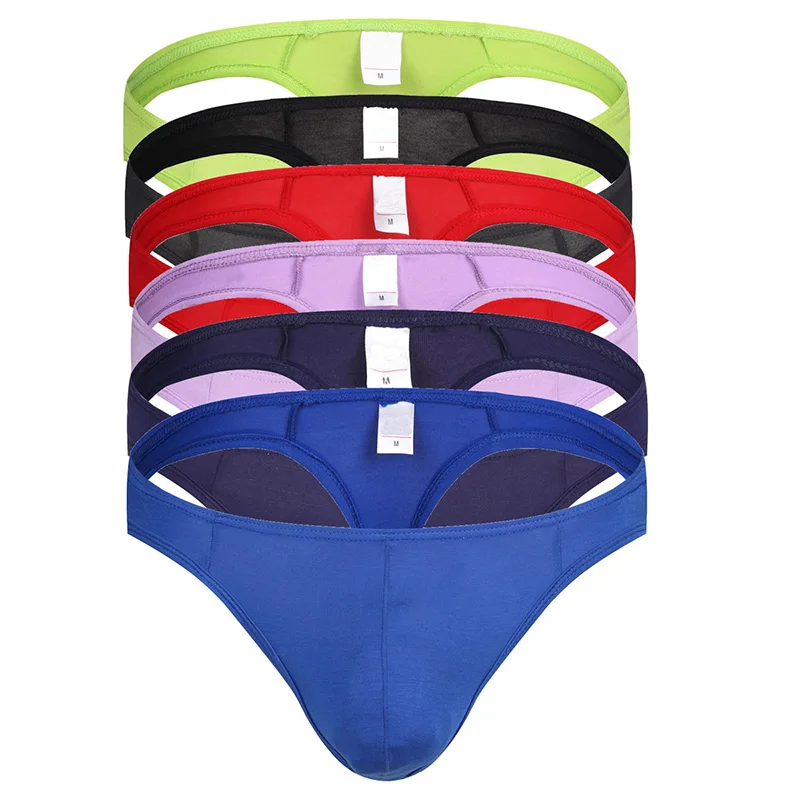 6PCS Men Underwear Breathable Low Waist Backless Men Thongs Male Man Hollow Out Pouch T Back G Strings Underpants
6PCS Men Underwear Breathable Low Waist Backless Men Thongs Male Man Hollow Out Pouch T Back G Strings Underpants