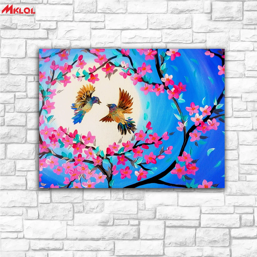 Art romantic Love birds Scenery painting Painting For Living Room Home Decoration Oil Painting On Canvas Wall Painting no fram
Art romantic Love birds Scenery painting Painting For Living Room Home Decoration Oil Painting On Canvas Wall Painting no fram