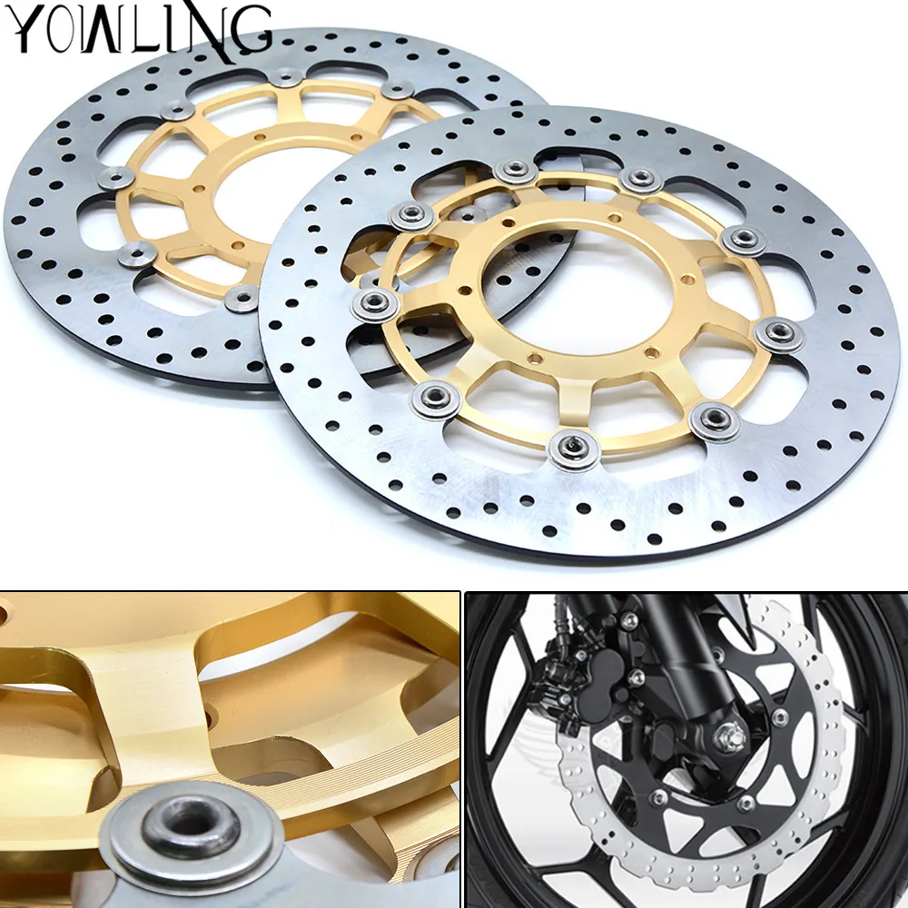 1Pair Front Brake Disc Rotors For Honda CBR600RR CBR 600 RR 2003 2004 2005 2006 2007 2008 2009-2014 Motorcycle Accessories
1Pair Front Brake Disc Rotors For Honda CBR600RR CBR 600 RR 2003 2004 2005 2006 2007 2008 2009-2014 Motorcycle Accessories